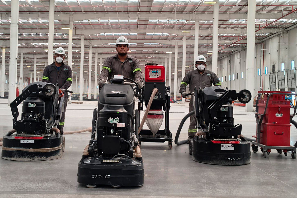 Piso industrial y soluciones para concreto en Guadalajara